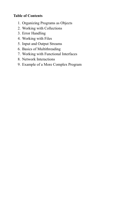Introduction to Java Programming course description 'Advanced Java'